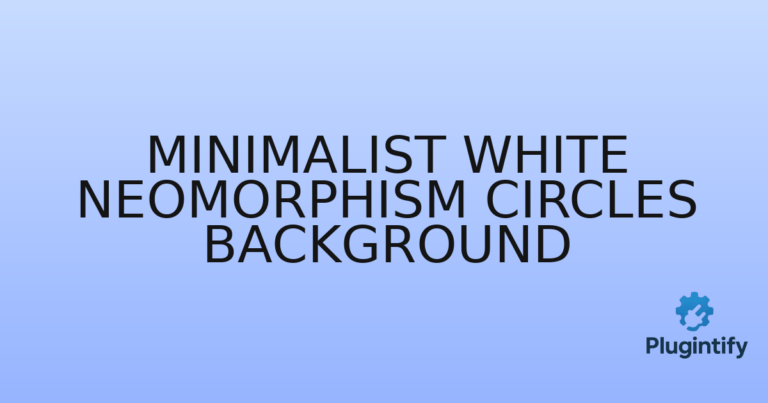 Read more about the article Minimalist White Neomorphism Circles Background