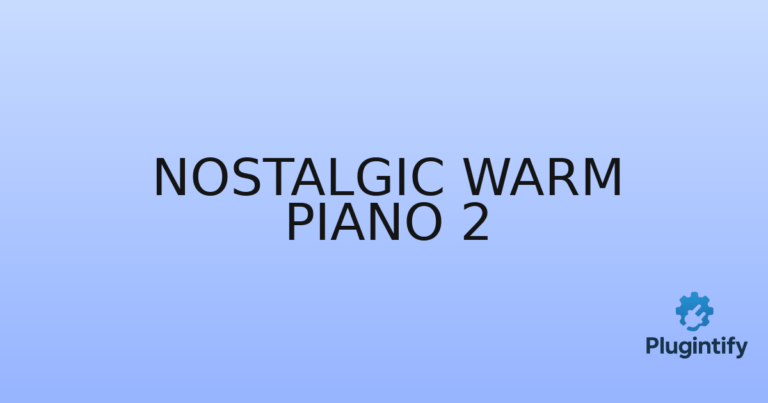Read more about the article Nostalgic Warm Piano 2