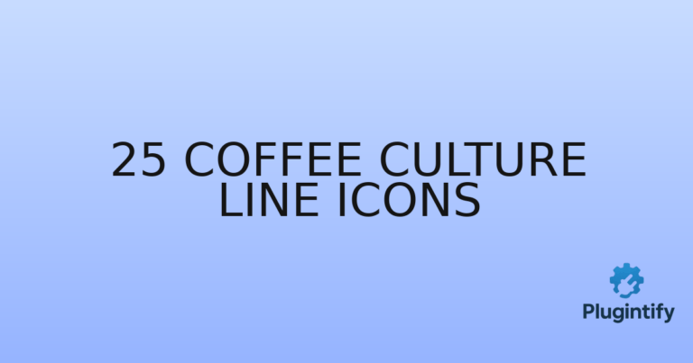 Read more about the article 25 Coffee Culture Line Icons