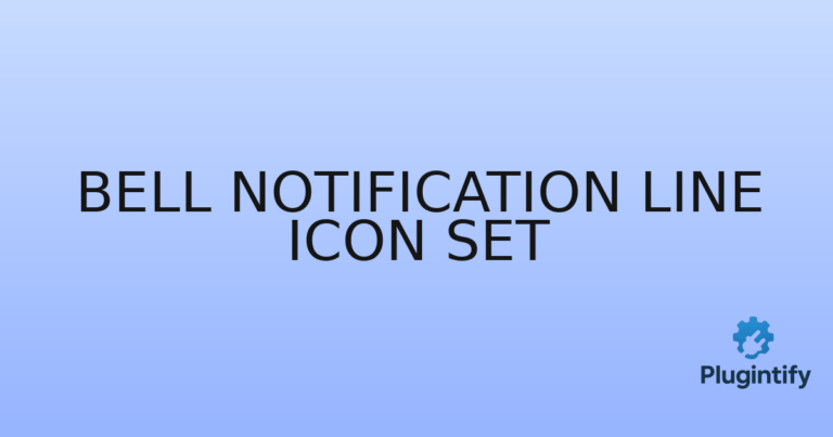 Read more about the article Bell Notification Line Icon Set