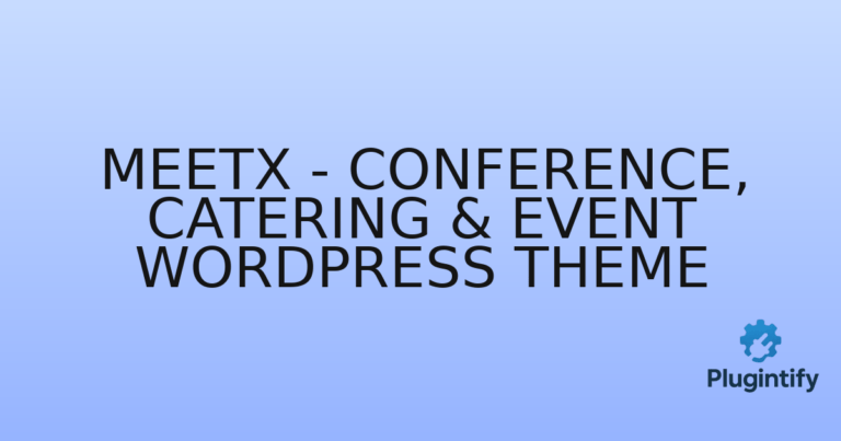 Read more about the article Meetx – Conference, Catering & Event WordPress Theme