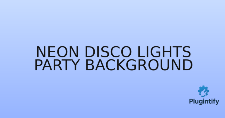 Read more about the article Neon Disco Lights Party Background