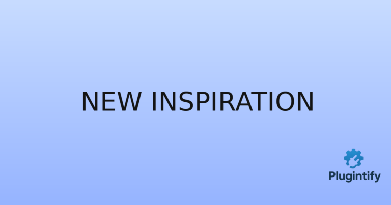 Read more about the article New Inspiration