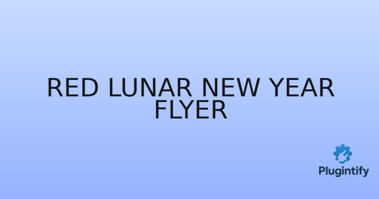 Read more about the article Red Lunar New Year Flyer