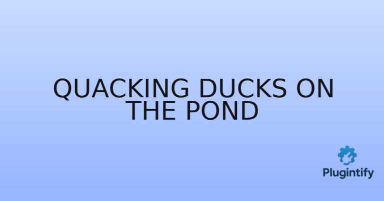 Read more about the article Quacking Ducks on the Pond