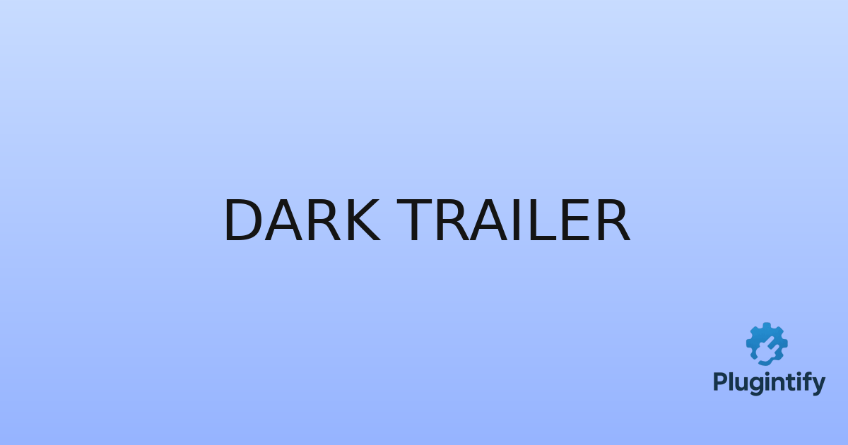 You are currently viewing Dark Trailer