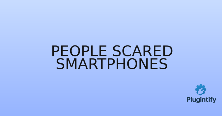Read more about the article People Scared Smartphones