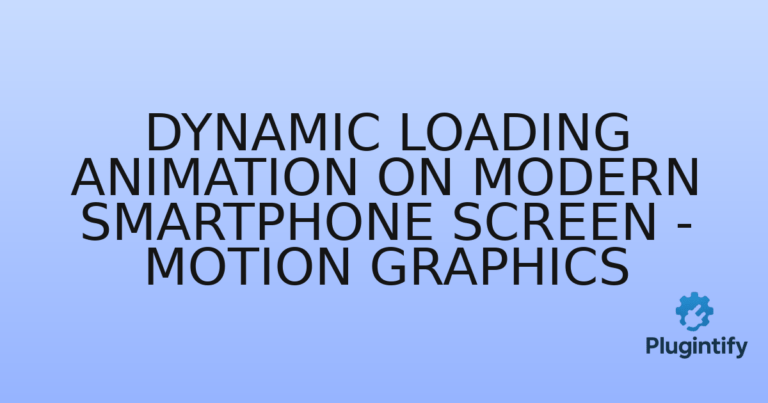 Read more about the article Dynamic Loading Animation on Modern Smartphone Screen – Motion Graphics