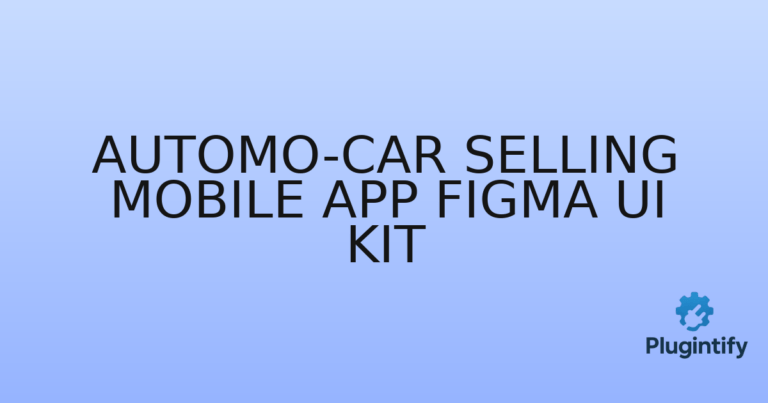 Read more about the article Automo-Car Selling Mobile App Figma Ui Kit