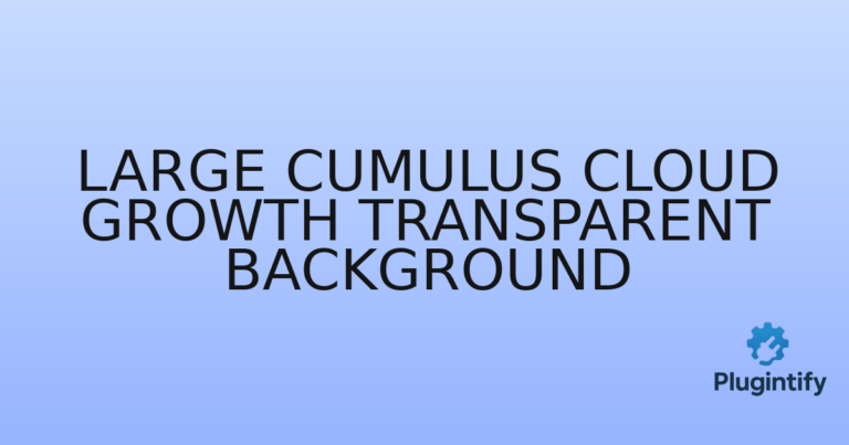 Read more about the article Large Cumulus Cloud Growth Transparent Background