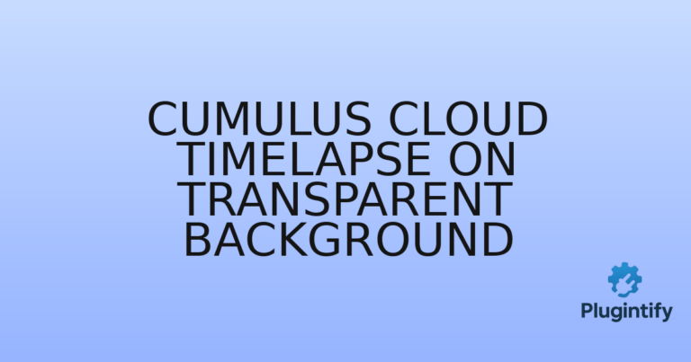 Read more about the article Cumulus Cloud Timelapse on Transparent Background