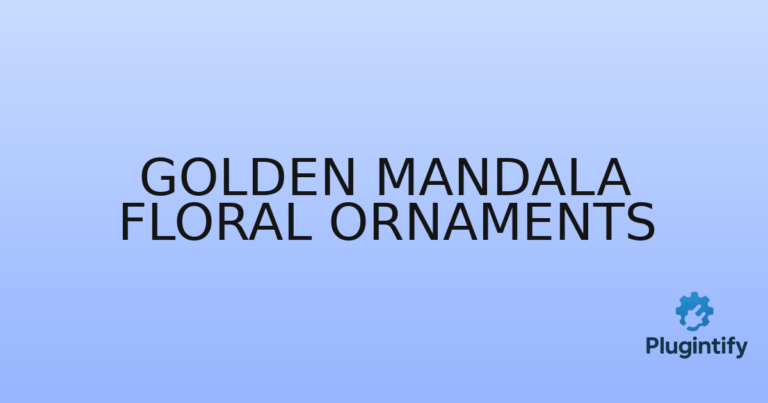 Read more about the article Golden Mandala Floral Ornaments