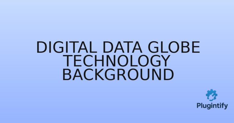Read more about the article Digital Data Globe Technology Background