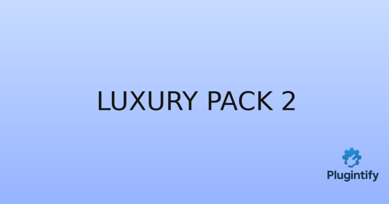 Read more about the article Luxury Pack 2