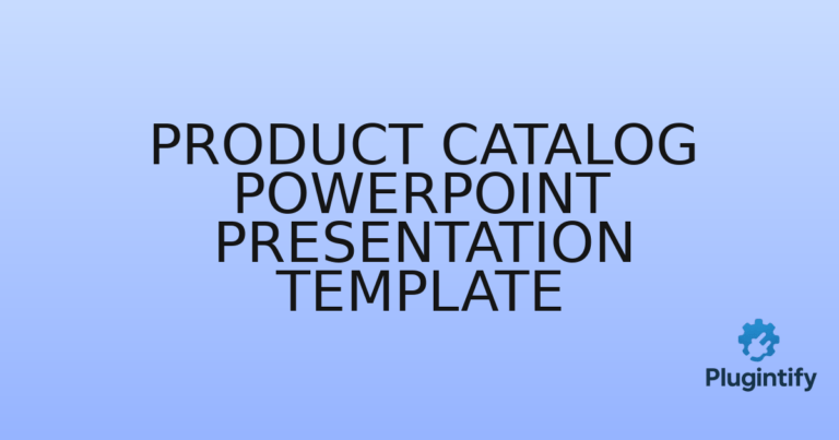 Read more about the article Product Catalog Powerpoint Presentation Template