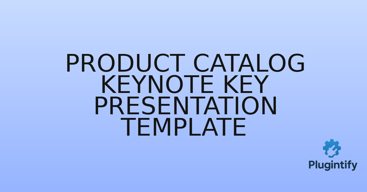 You are currently viewing Product Catalog Keynote KEY Presentation Template