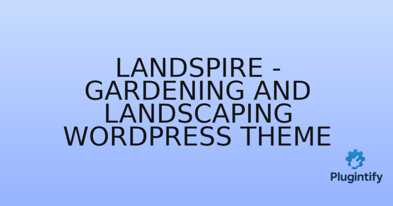 Read more about the article Landspire – Gardening and Landscaping WordPress Theme