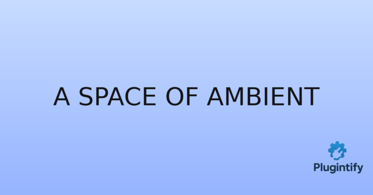 Read more about the article A Space of Ambient