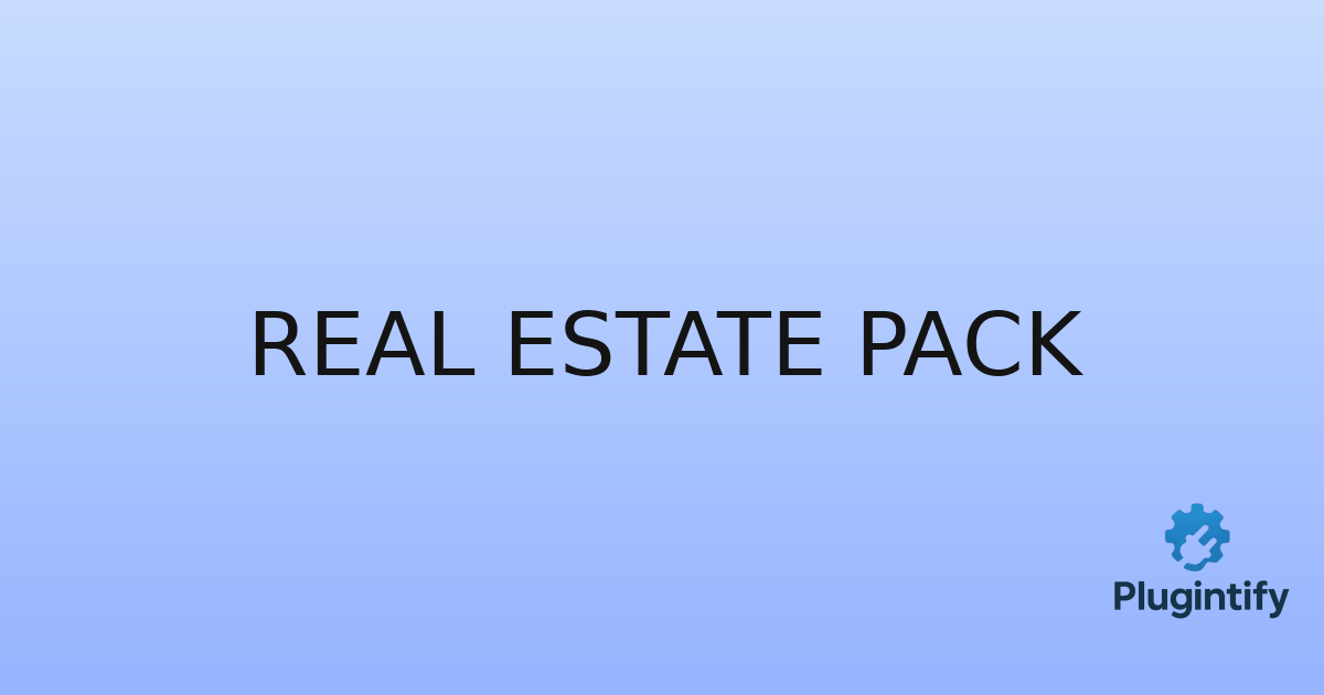 You are currently viewing Real Estate Pack
