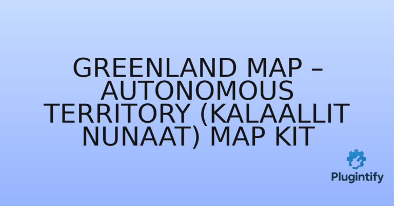 Read more about the article Greenland Map – Autonomous Territory (Kalaallit Nunaat) Map Kit