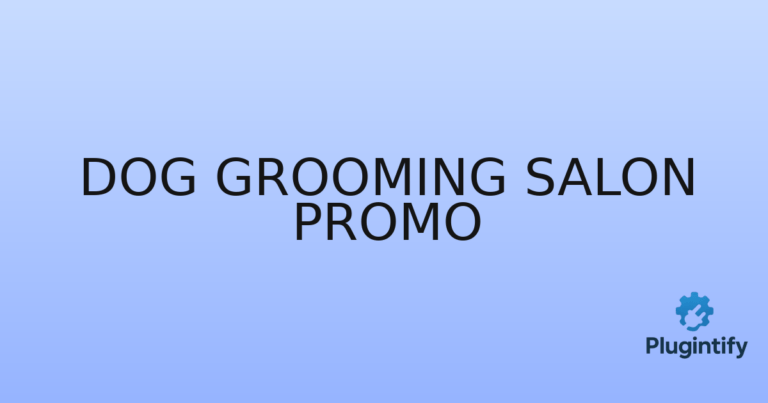 Read more about the article Dog Grooming Salon Promo