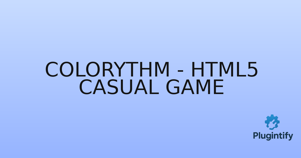 You are currently viewing Colorythm – HTML5 Casual Game