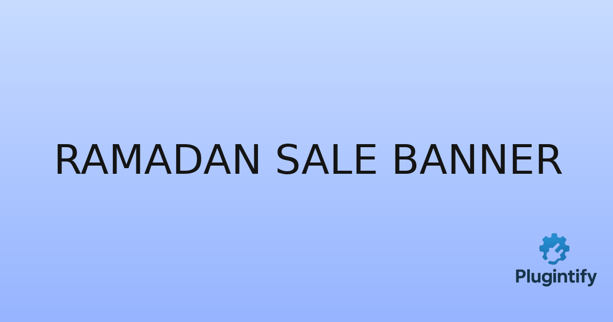 You are currently viewing Ramadan Sale Banner