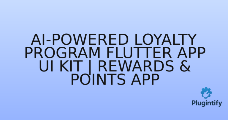 Read more about the article AI-Powered Loyalty Program Flutter App UI Kit | Rewards & Points App