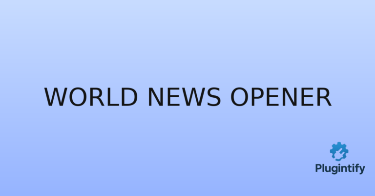 Read more about the article World News Opener