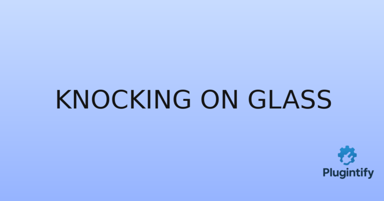 Read more about the article Knocking On Glass