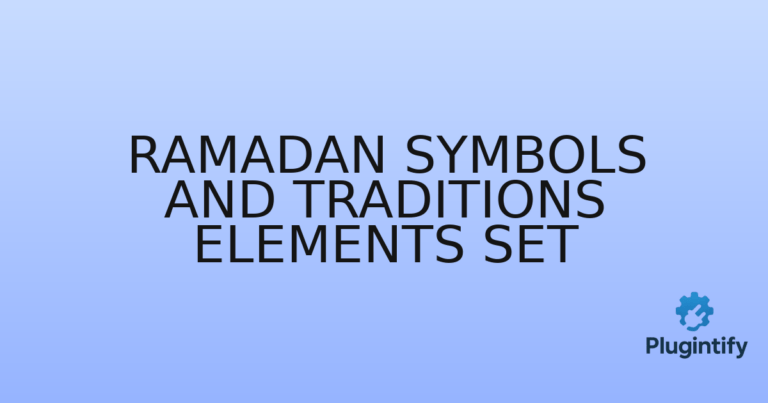 Read more about the article Ramadan Symbols and Traditions Elements Set