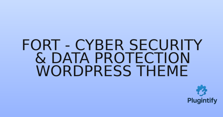 Read more about the article Fort – Cyber Security & Data Protection WordPress Theme