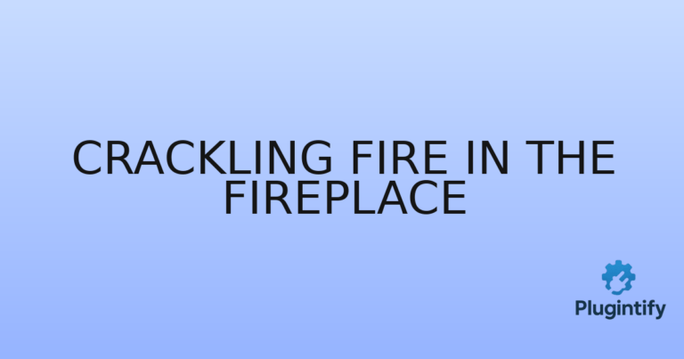 Read more about the article Crackling Fire In The Fireplace