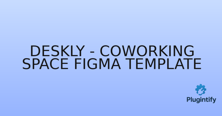 Read more about the article Deskly – Coworking Space Figma Template