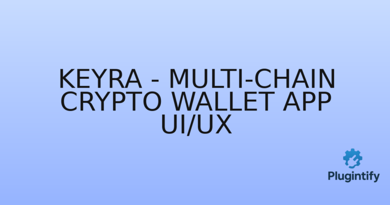 Read more about the article Keyra – Multi-Chain Crypto Wallet App UI/UX