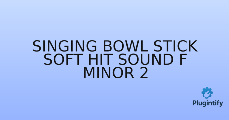 Read more about the article Singing Bowl Stick Soft Hit Sound F minor 2