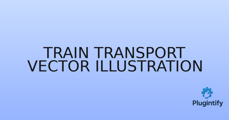 Read more about the article Train Transport Vector Illustration