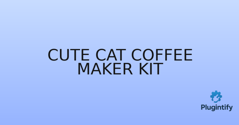 Read more about the article Cute Cat Coffee Maker Kit