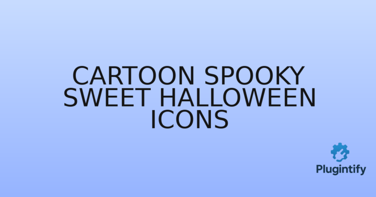 Read more about the article Cartoon Spooky Sweet Halloween Icons