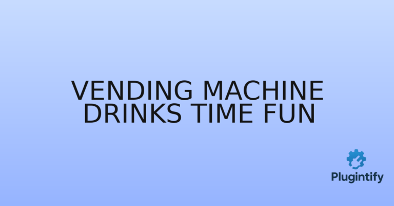 Read more about the article Vending Machine Drinks Time Fun