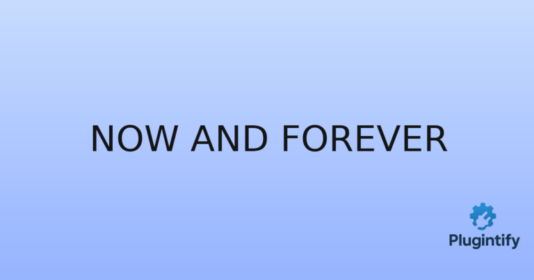 Read more about the article Now And Forever