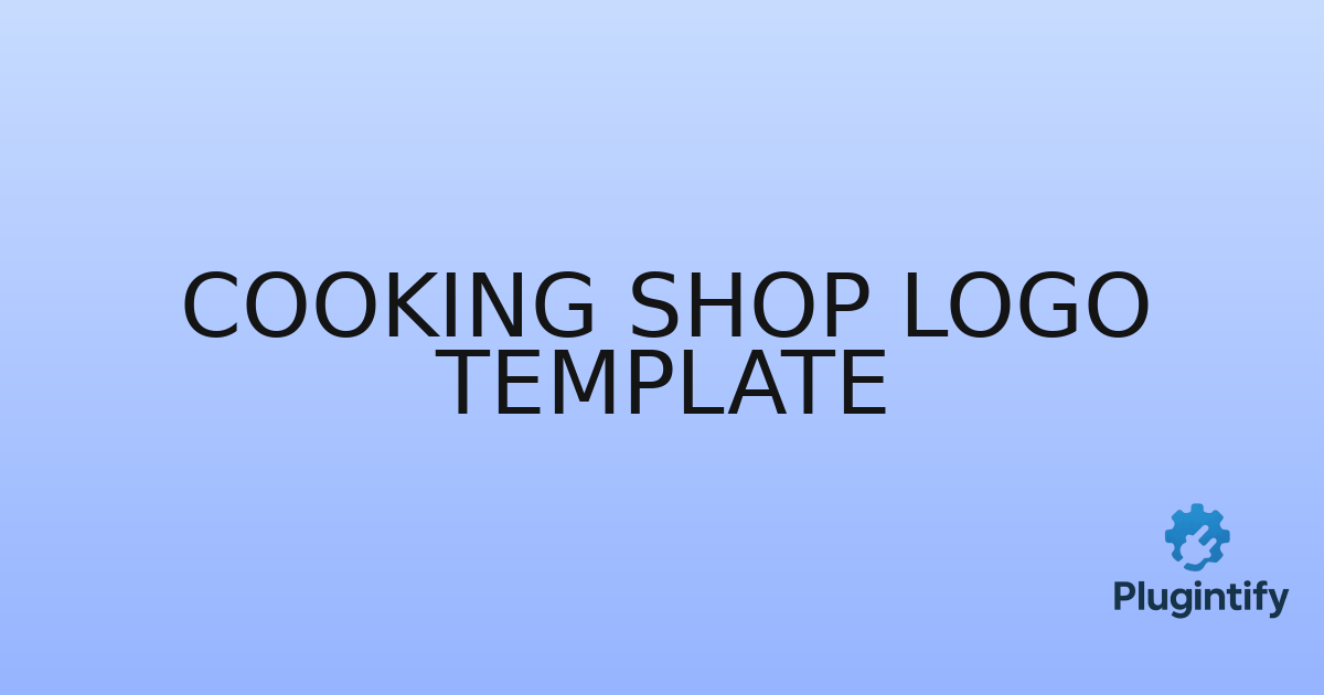 You are currently viewing Cooking Shop Logo Template