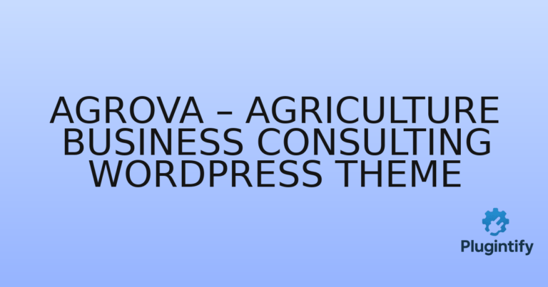 Read more about the article Agrova – Agriculture Business Consulting WordPress Theme