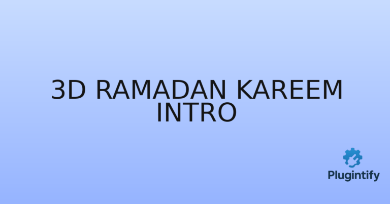 Read more about the article 3D Ramadan Kareem Intro