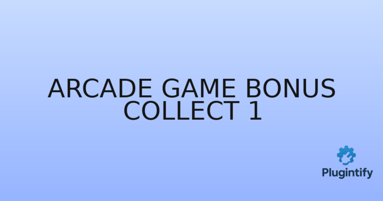 Read more about the article Arcade Game Bonus Collect 1