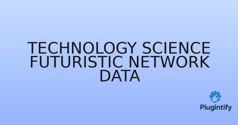 Read more about the article Technology Science Futuristic Network Data