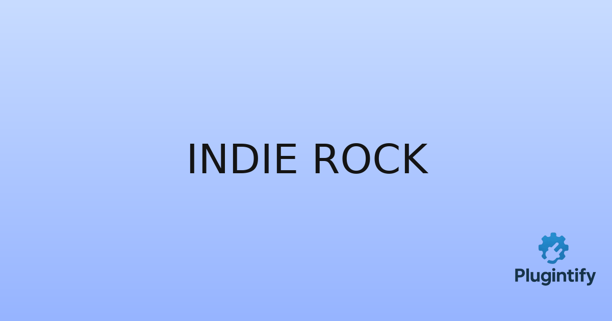You are currently viewing Indie Rock