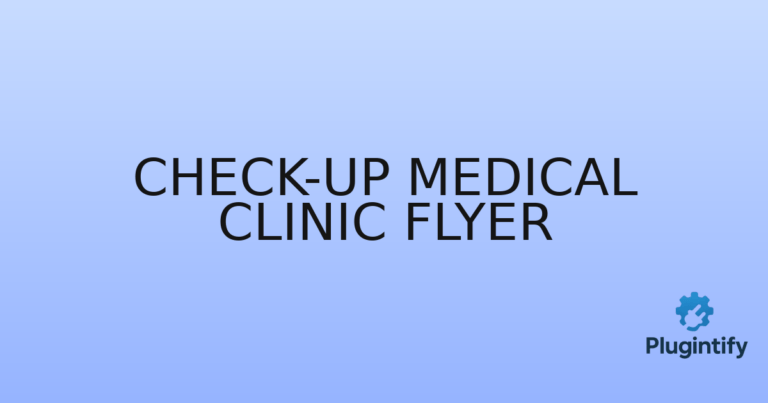 Read more about the article Check-Up Medical Clinic Flyer
