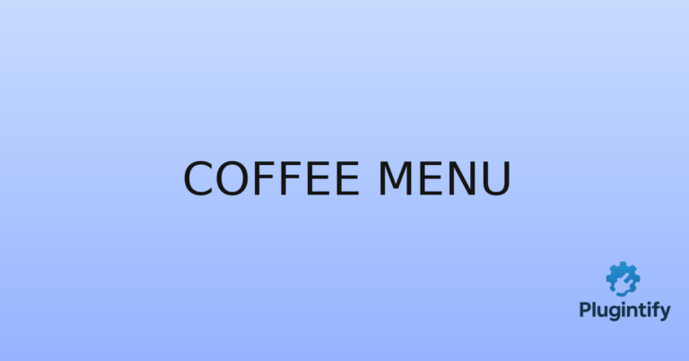 Read more about the article Coffee Menu