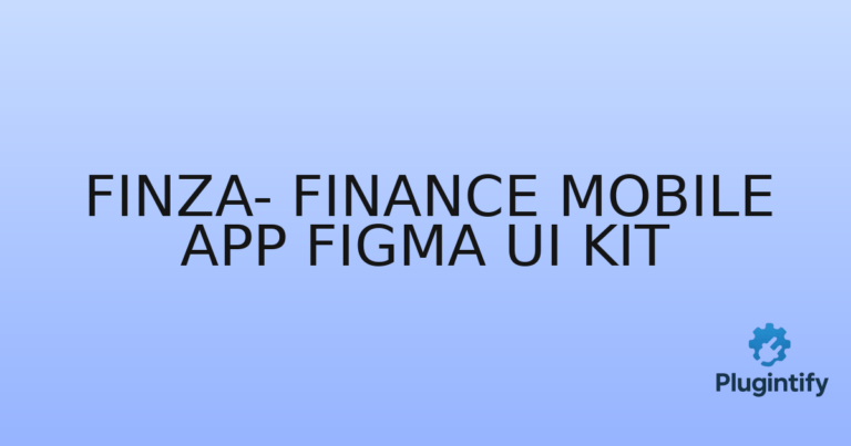 Read more about the article Finza- Finance Mobile App Figma Ui kit